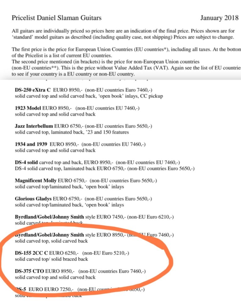 2009 Slaman DS 375 archtop jazz box