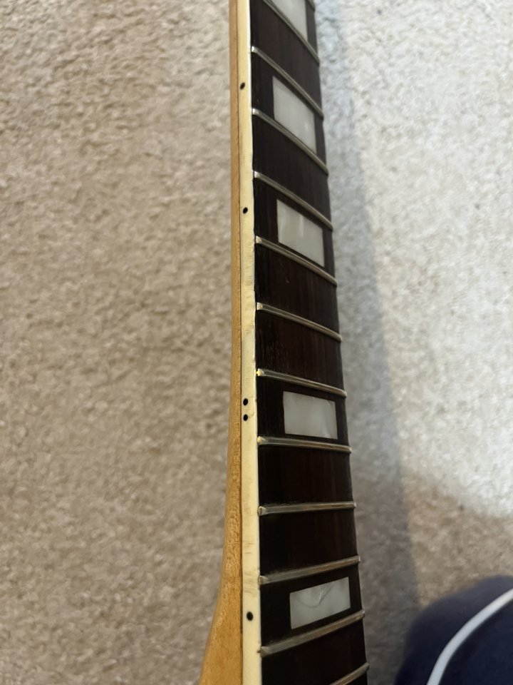 Mástil telecaster conversión