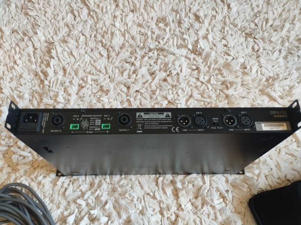 Etapa stereo AUDAC DPA 152 de segunda mano · Foto 4 de 7 · Alicante · 200 €