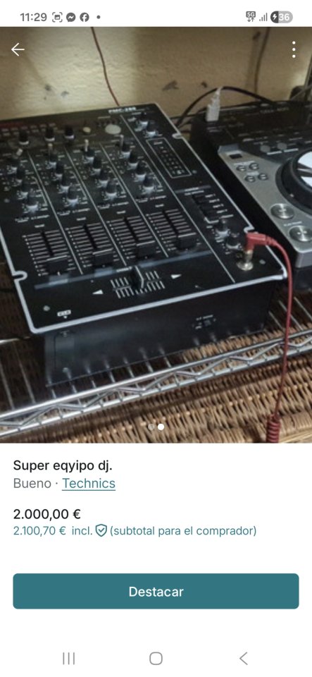 Equipo dj pro de segunda mano · Foto 5 de 5 · Madrid · 2000 €