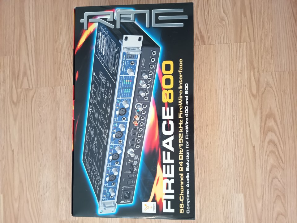 Interfaz de audio RME Fireface 800 de segunda mano · Foto 5 de 5 · Madrid · 400 €