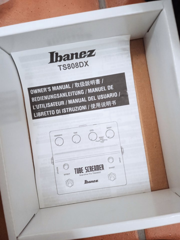 Ibanez ts808dx de segunda mano · Foto 7 de 7 · Valencia · 250 €