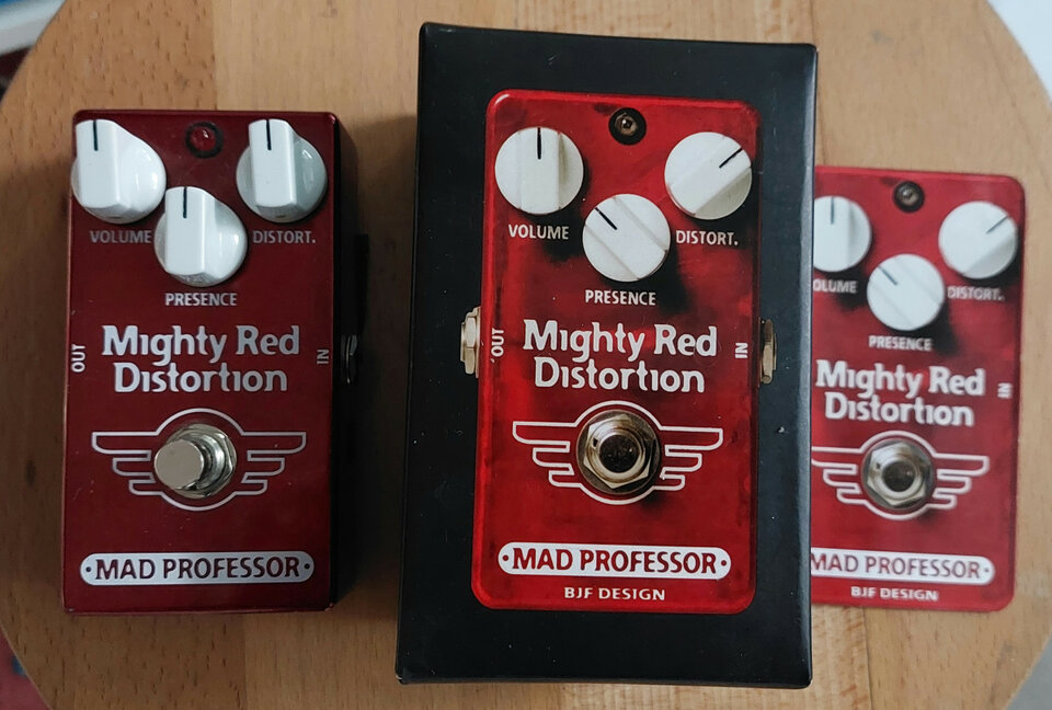 Pedal MAD PROFESSOR - Mighty Red Distortion (RESERVADO)