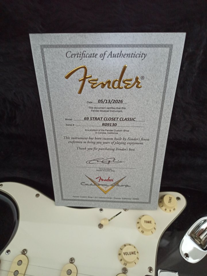 69 Stratocaster Custom Shop Closet Classic John Cruz Pre-masterbuilt de segunda mano · Foto 1 de 10 · Madrid · 5000 €