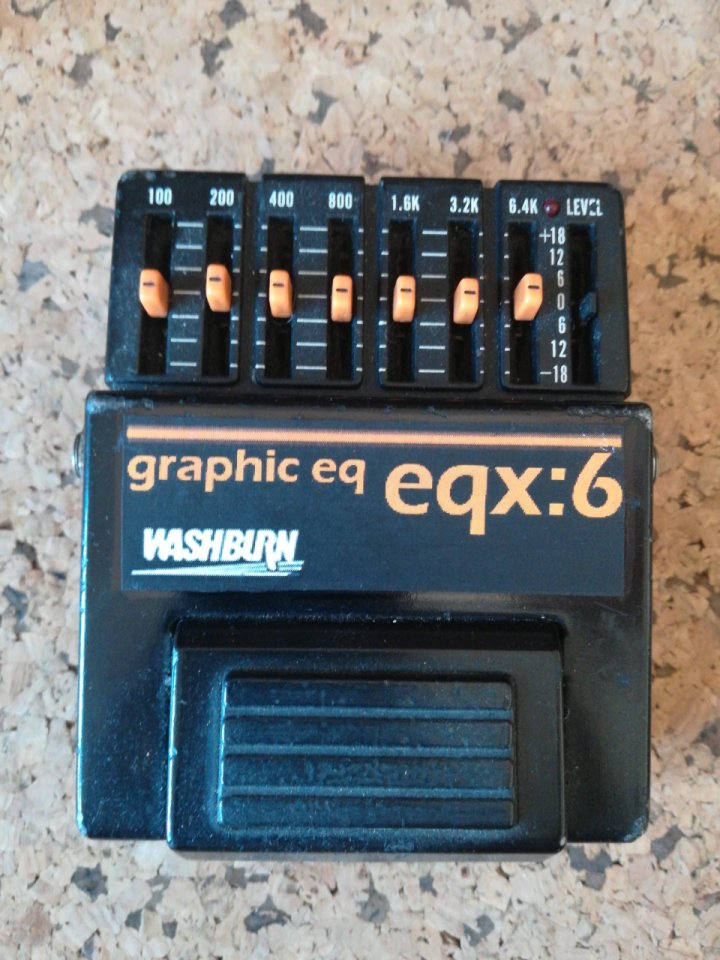 Washburn EQX:6 Graphic Equalizer (Vintage 80s - Made in Japan) de segunda mano · Foto 1 de 5 · Girona · 45 €