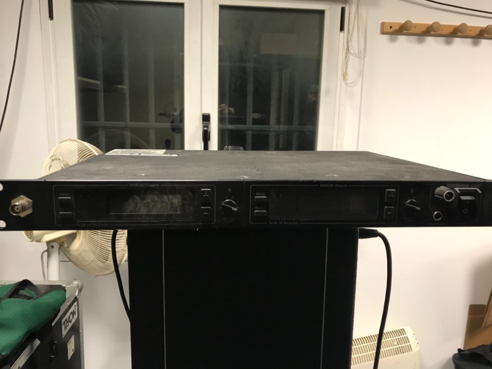 5 Recetores inalámbricos shure y sony