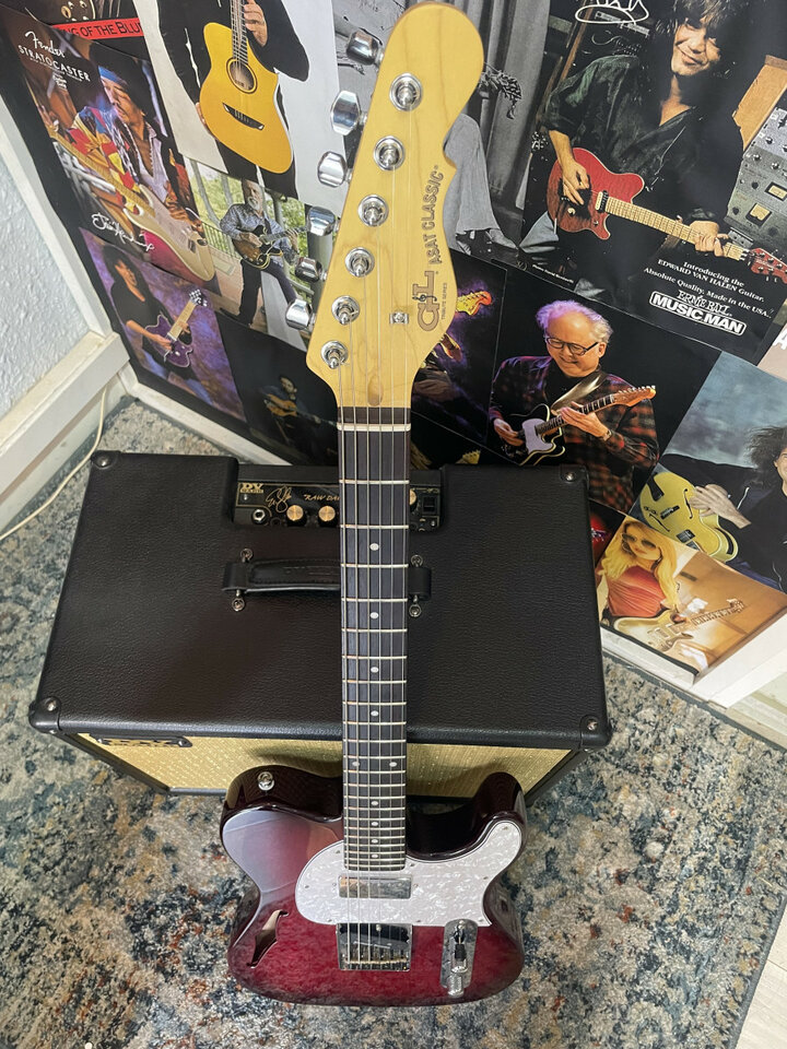 Guitarra G&L TRIBUTE ASAT REDBURST RW