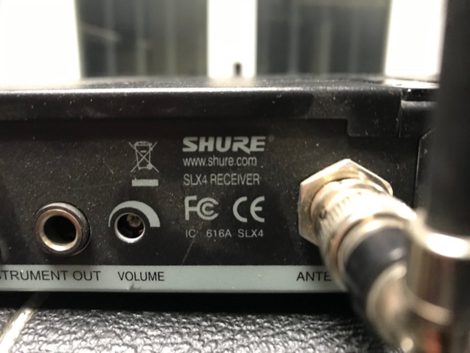 5 Recetores inalámbricos shure y sony