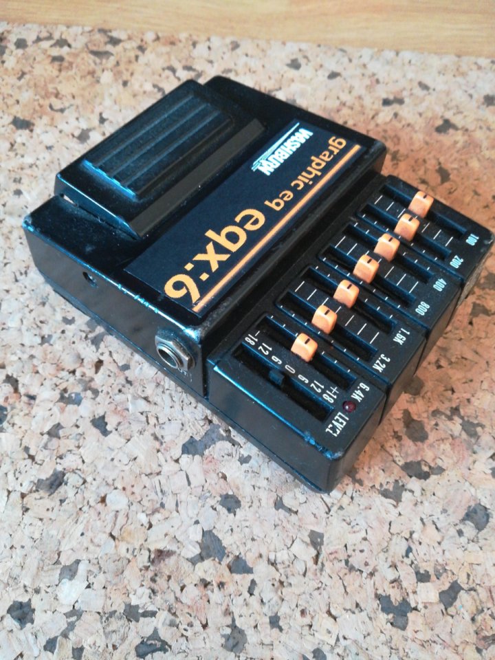 Washburn EQX:6 Graphic Equalizer (Vintage 80s - Made in Japan) de segunda mano · Foto 3 de 5 · Girona · 45 €