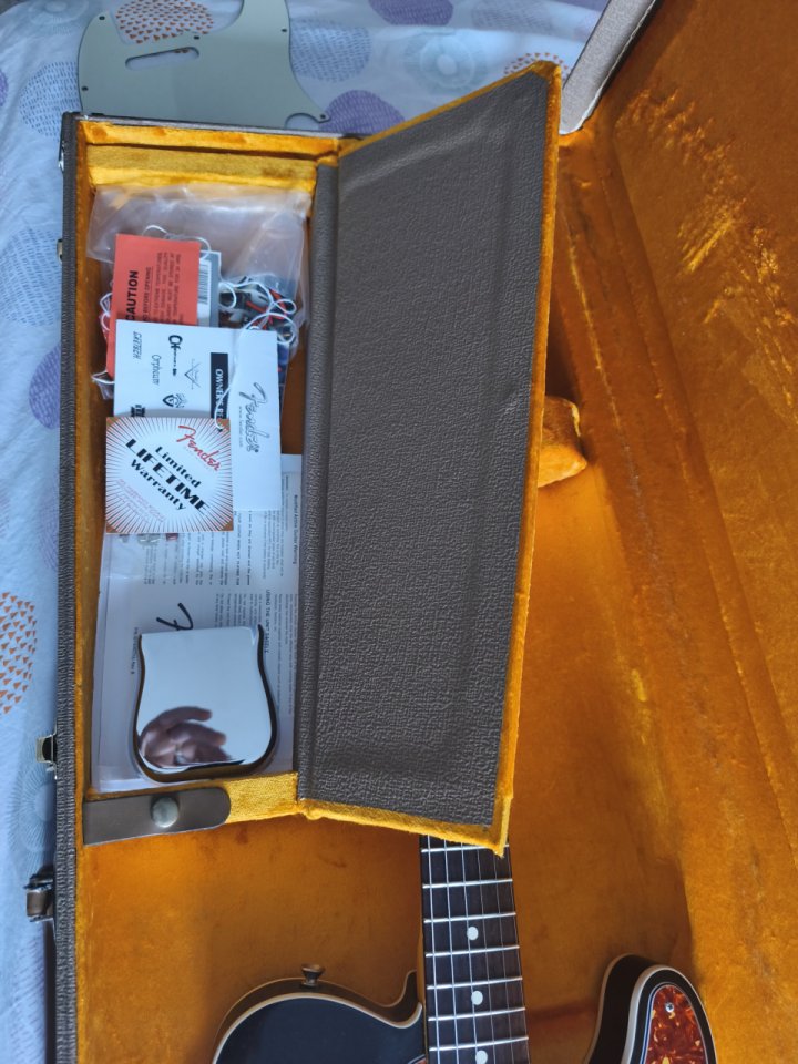 Fender Telecaster American Vintage Custom 62 Negra de segunda mano · Foto 8 de 9 · Málaga · 2000 €