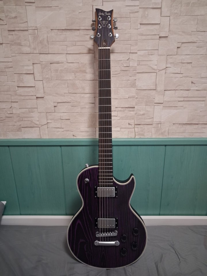 Harley Benton Agufish Custom Signature Baritone PB