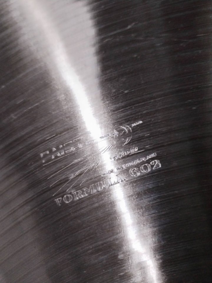 22" Paiste 602 ride 'Heavy' 3200gr