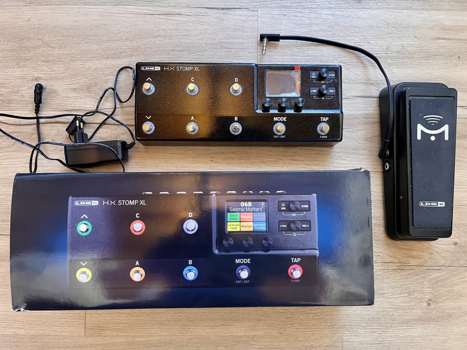 Line6 HX XL stomp con Mission SP1-L6 de segunda mano · Foto 1 de 4 · A Coruña · 600 €