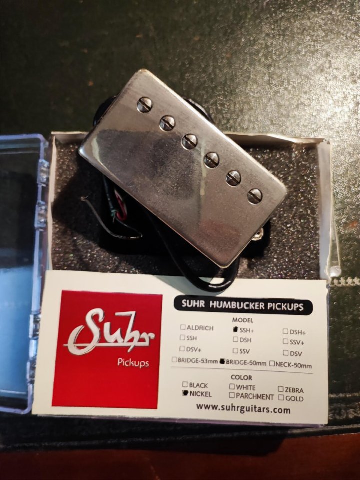 Pastilla de guitarra SHUR