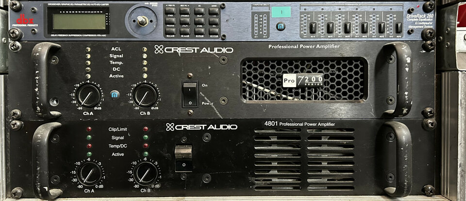 Etapa de potencia CersT Audio Pro 7200 y 4801