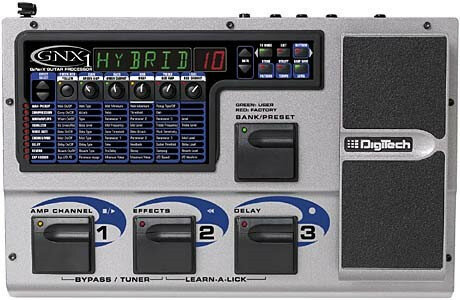 Mini pedalera Digitech Gnx-1 -- Caja y plásticos de fábrica