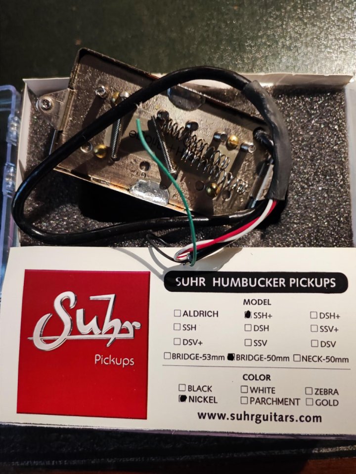 Pastilla de guitarra SHUR