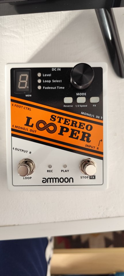 Ammoon Stereo Looper Pedal