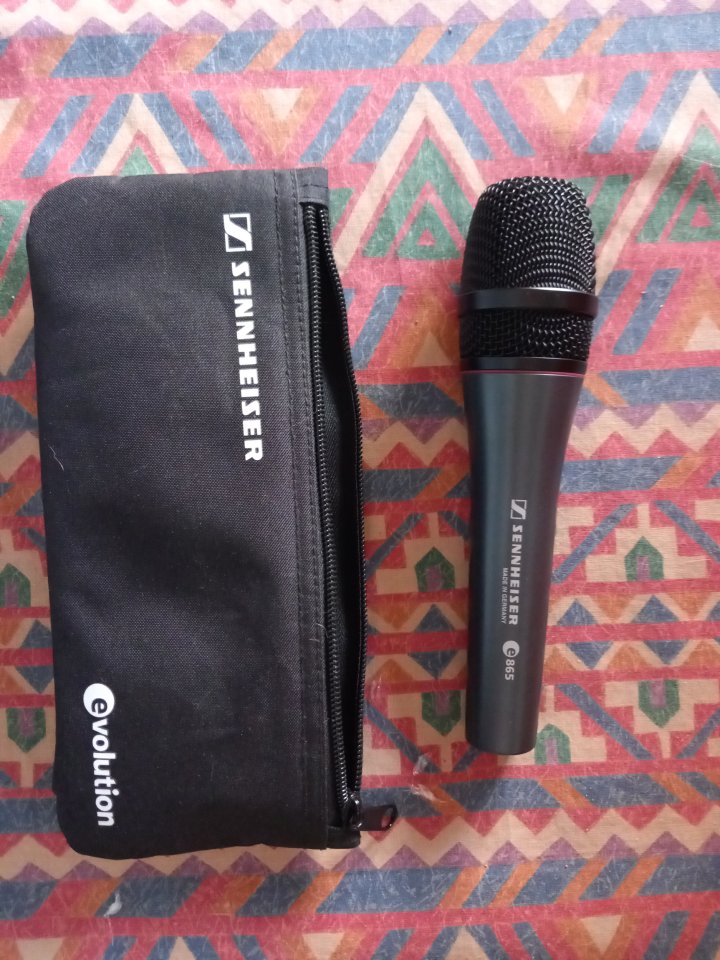 Micrófono vocal Sennheiser E865s