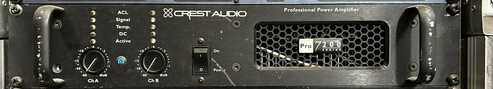 Etapa de potencia CersT Audio Pro 7200 y 4801