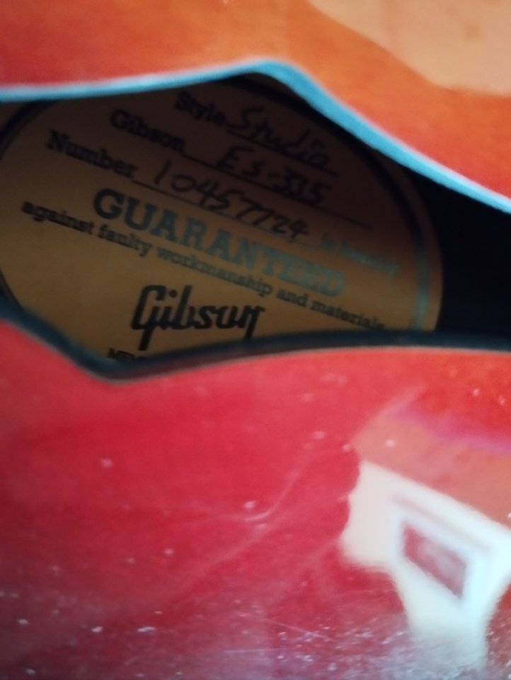 Gibson ES-335 Studio (2017)