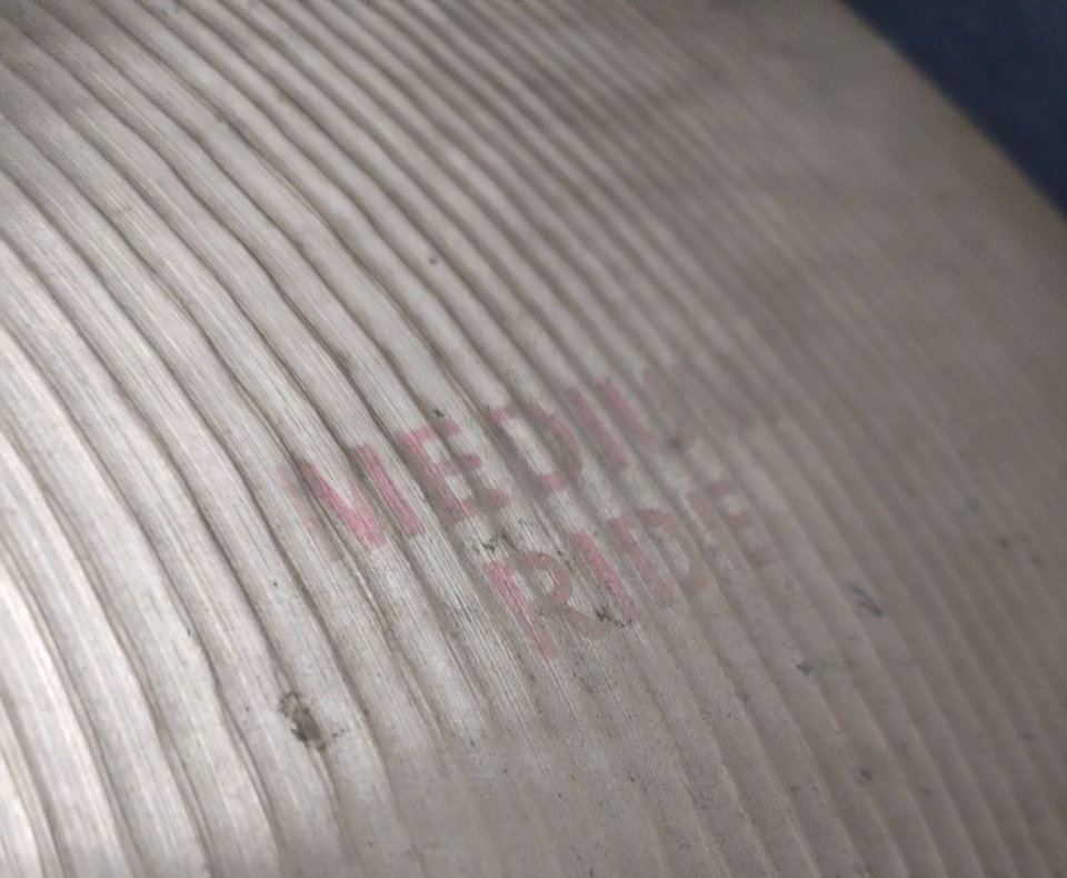 20" Paiste 602 pre serial Medium Ride