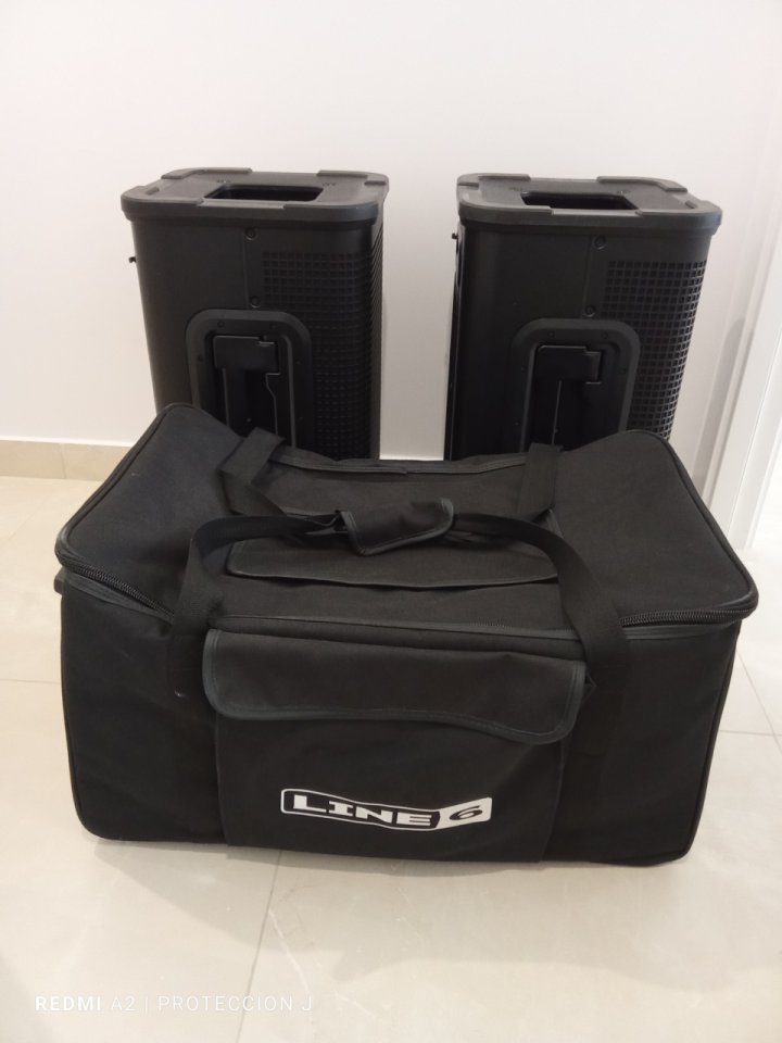 LINE 6 STAGESOURCE L2T & L2M más Line 6 Trolley