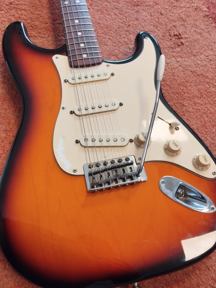 Fender Stratocaster Mexico 1996 Sunburst