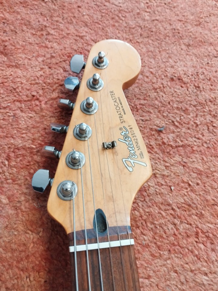 Fender Stratocaster Mexico 1996 Sunburst