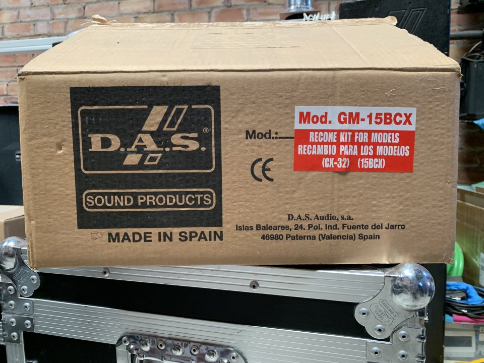 DAS Recone Kit GM-15BCX de segunda mano · Foto 1 de 5 · Lleida · 110 €