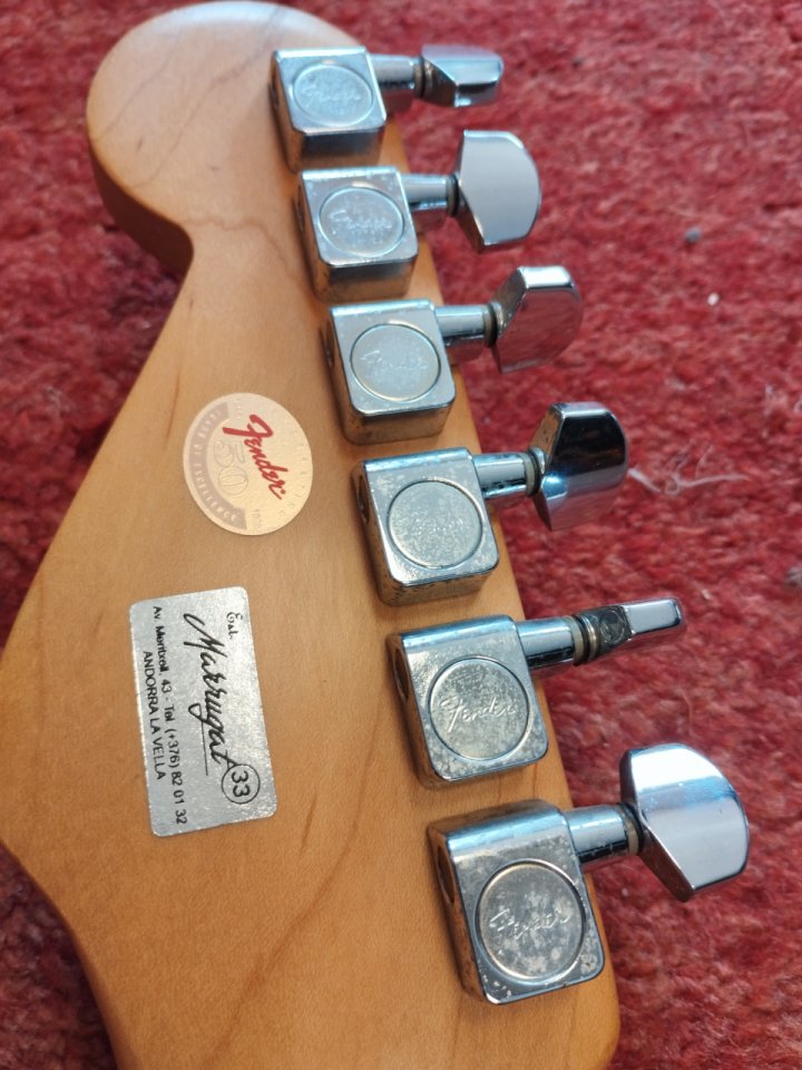 Fender Stratocaster Mexico 1996 Sunburst