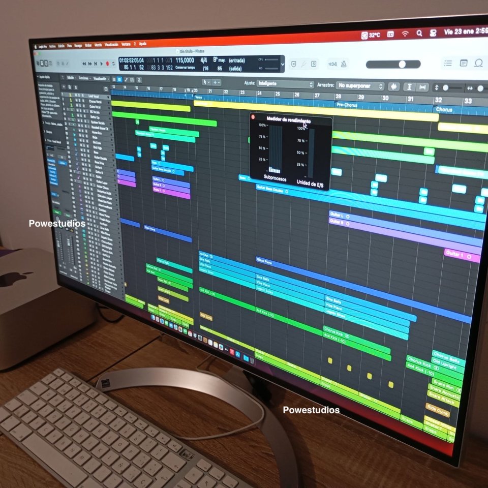 Apple Mac Studio M1 Max 1TB/ 32gb/10 nucleos/gpu 24 nucleos/ `garantía`