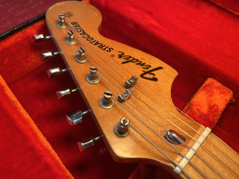 Fender Stratocaster 1974 – Olympic White – Vintage USA