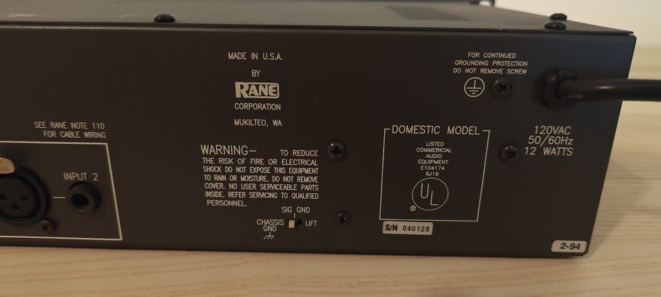 Rane ME60 EQ de segunda mano · Foto 4 de 6 · Bizkaia · 250 €