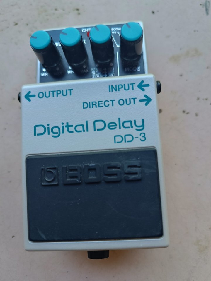 BOSS DD-3 digital delay (Rebajado 10 €) de segunda mano · Madrid · 70 €