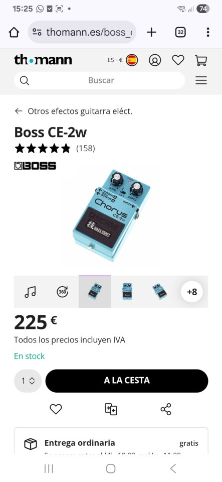 BOSS CHORUS CE-2W