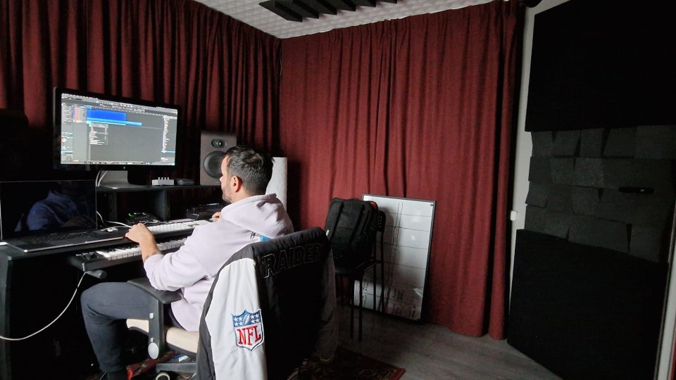 Cortinas Acusticas confeccionadas.