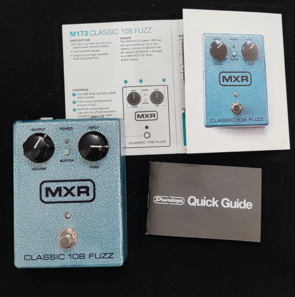 MXR classic 108 fuzz
