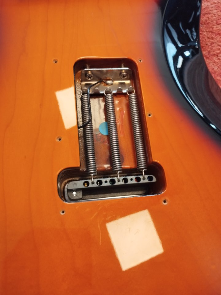 Fender Stratocaster Mexico 1996 Sunburst