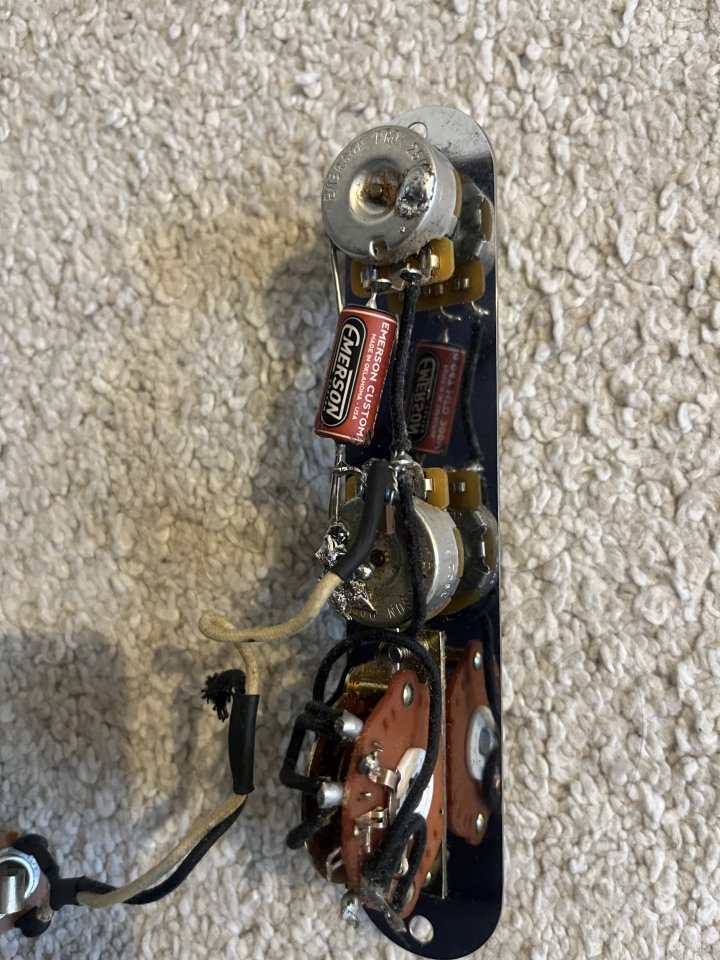 Placa telecaster con Emerson RESERVADA