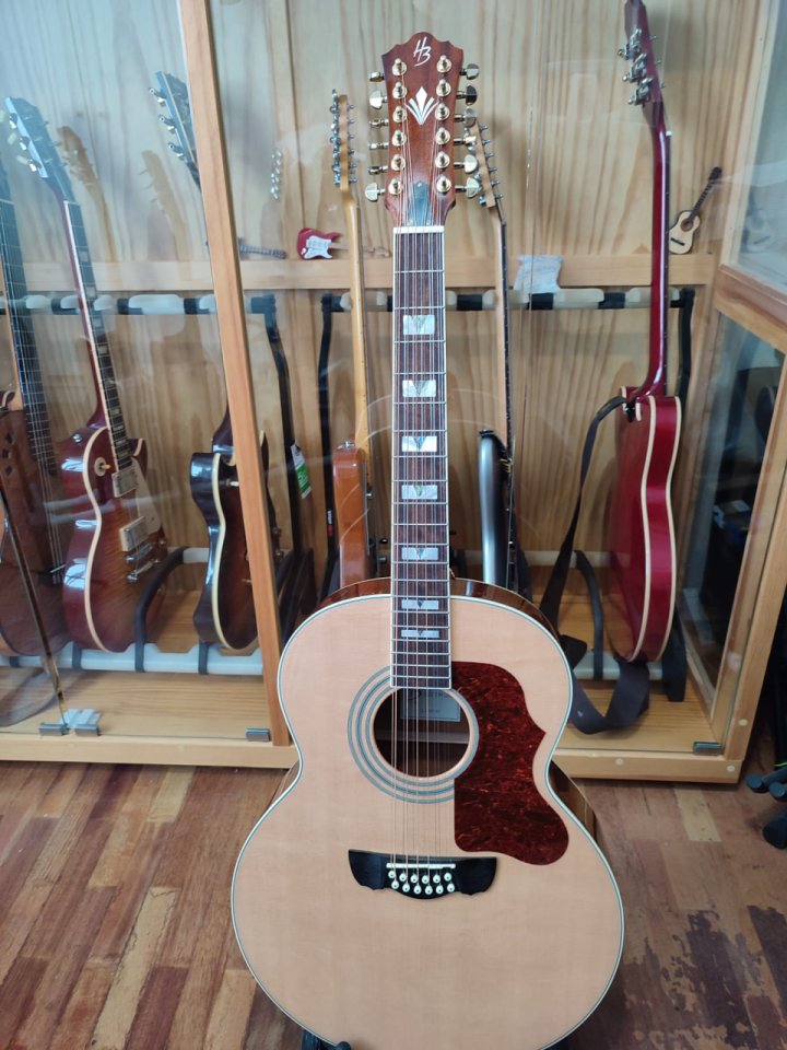 Guitarra acústica de 12 cuerdas