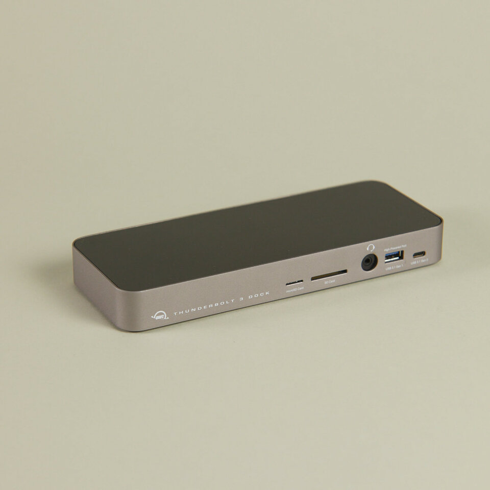 OWC thunderbolt 3 dock