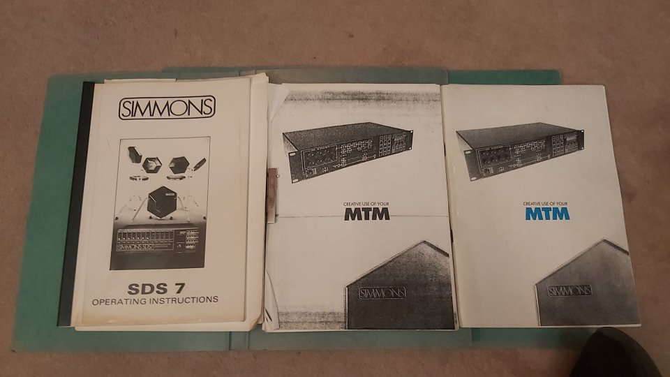Simmons SDS-7 completa + MTM (Vintage) de segunda mano · Foto 6 de 8 · Madrid · 3500 €