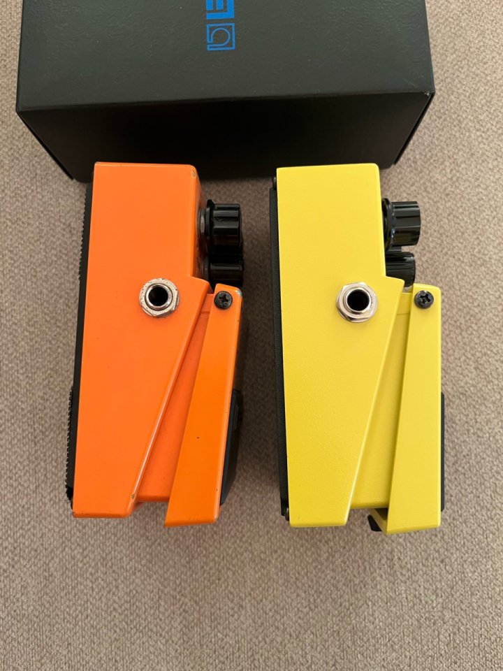 Boss Distorsion y overdrive