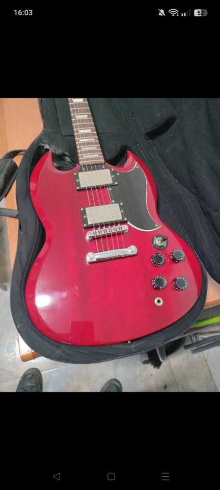 Epiphone sg republica checa