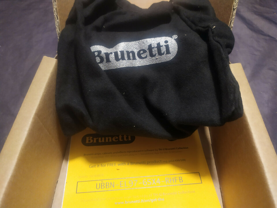 Brunetti Mercury Box 2 (o cambio a pelo por MAXON OD9 o IBANEZ TS9)
