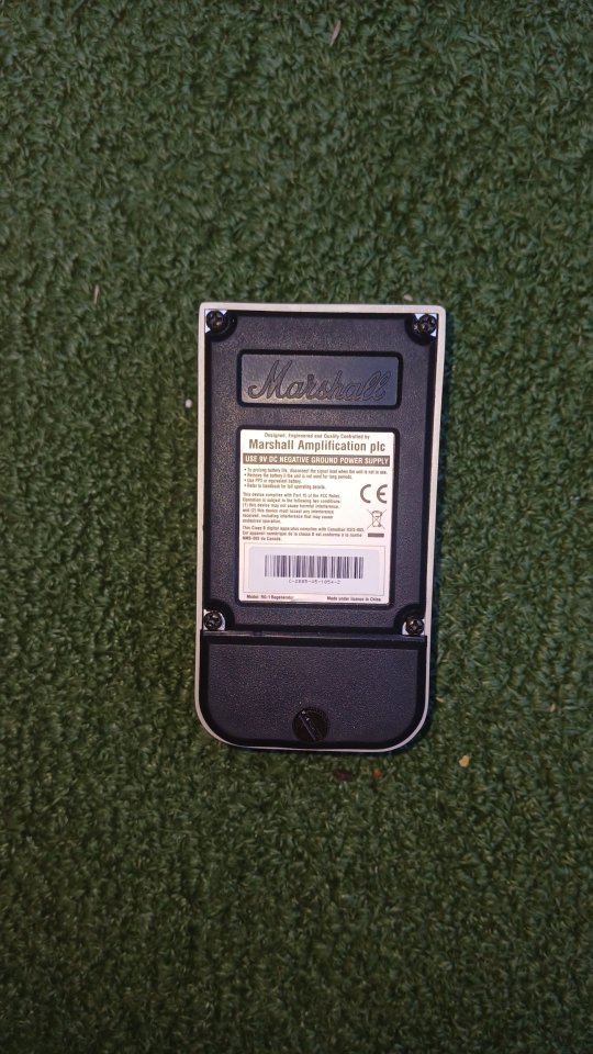 Pedal de modulación Marshall Regenerator (Envio incluido) de segunda mano · Foto 5 de 7 · Ciudad Real · 35 €