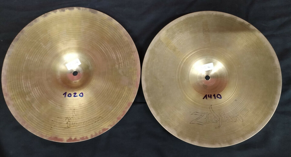 HiHat avedis 14" new beat 'hollow logo' 70/80's