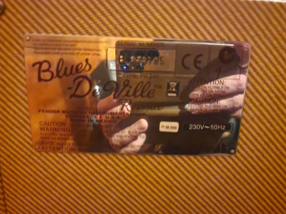 Fender blues deville/Cambio