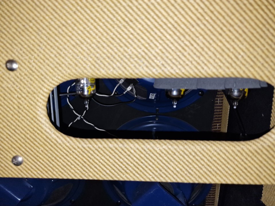 Fender blues deville/Cambio